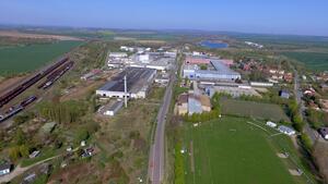 Bild vergrößern: Luftaufnahme Industriegebiet Junkersfeld / industrial area "Junkersfeld"
