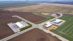 Bild vergrößern: Luftaufnahme Industriegebiet Zornitzer Weg / industrial area "Zornitzer Weg"