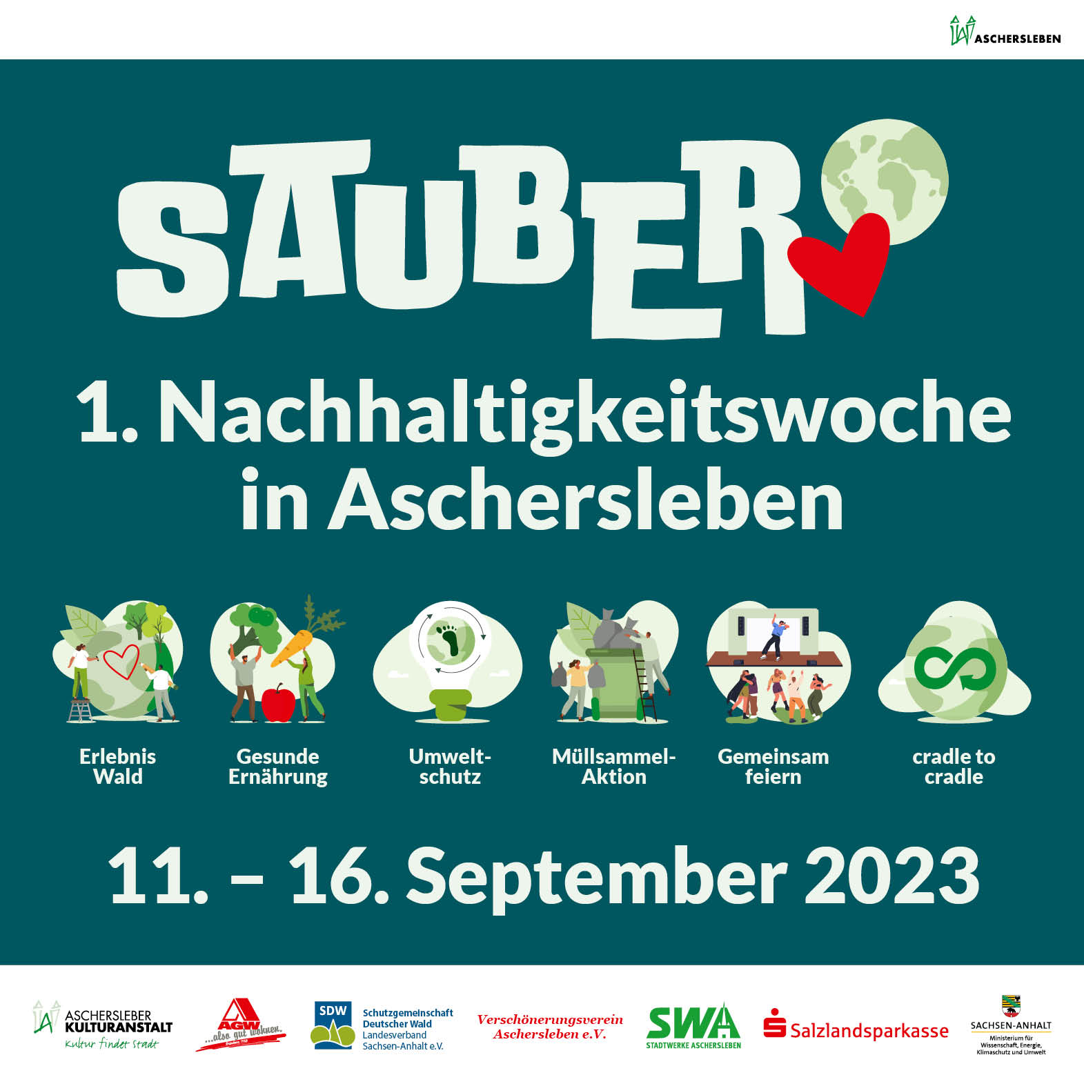 Bild vergrößern: Nachhaltigkeitswoche vom 11.-16. September