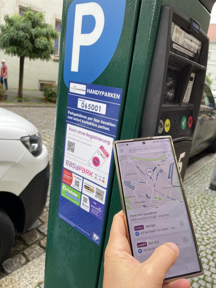 Handyparken in Schwabach – per SMS oder App Parkgebühren bezahlen –  Stadtportal Schwabach