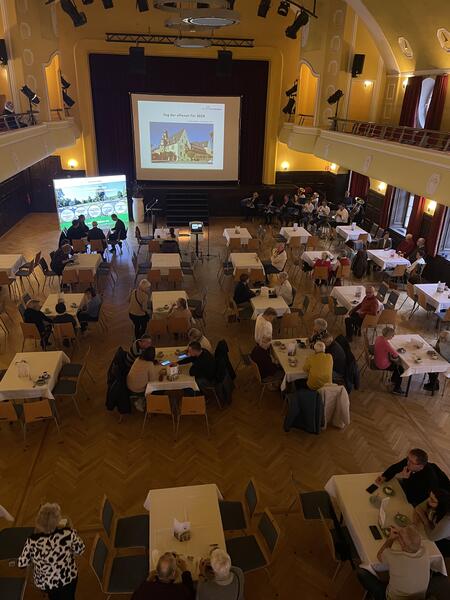 Bild vergrößern: Groer Saal im Bestehornhaus - Tag der offenen Tr 2024