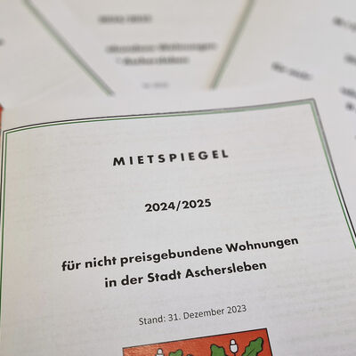 Bild vergrößern: Mietspiegel 2024/25