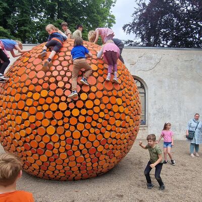 Bild vergrößern: Bild von der Einweihung der Orange 2.0 im Bestehornpark