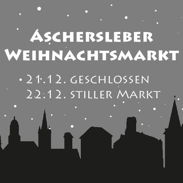 Bild vergrößern: Schlieung Weihnachtsmarkt