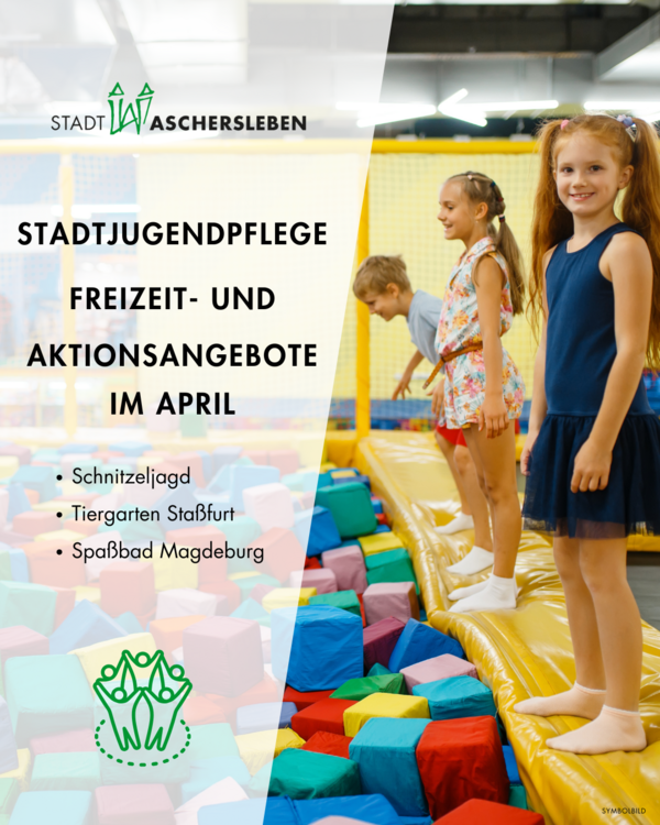 Bild vergrößern: Imagebild fr Angebote der Jugendpflege im April 2025