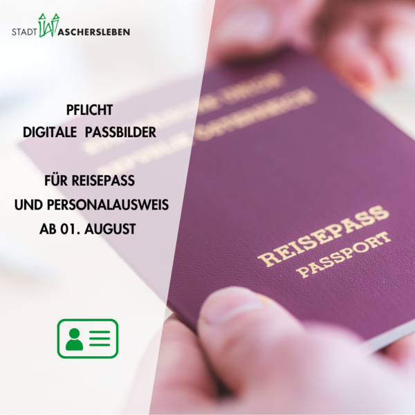 Bild vergrößern: Pflicht - Digitale Passbilder