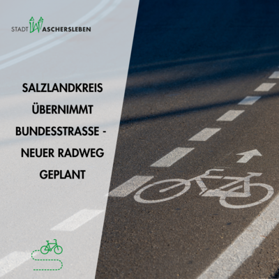 Bild vergrößern: Imagebild von einer Strae mit Radweg