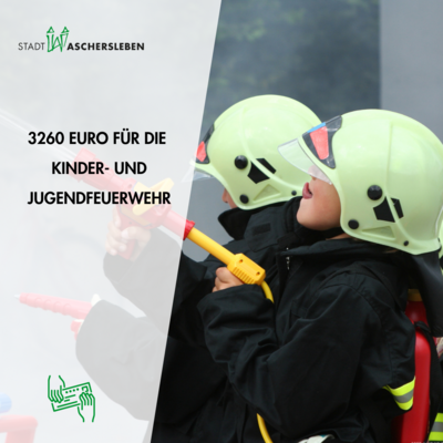 Bild vergrößern: Imagebild zur einer Meldung ber 3260 Euro, die die SA der Stadt zurckzahlt; Mitglieder der Kinderwehr sind zu sehen
