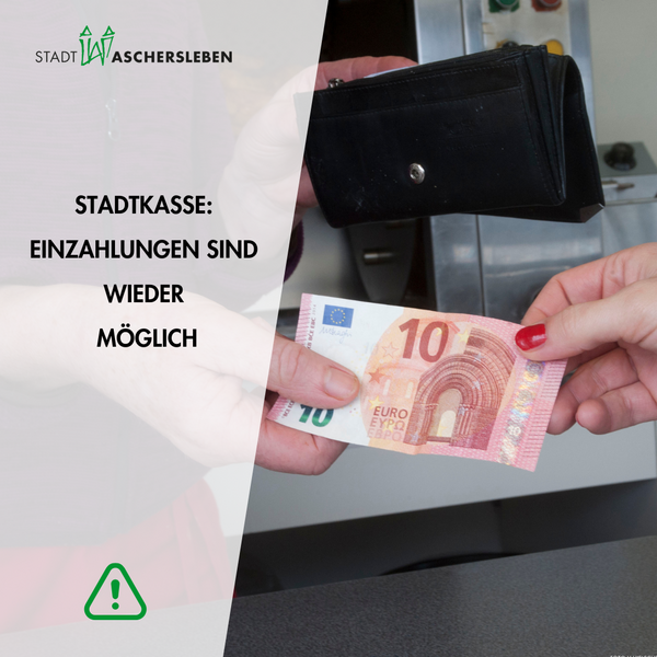 Bild vergrößern: Bild zeigt wie ein 10 Euro Schein den Besitzer wechselt.