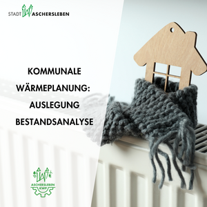 Bild vergrößern: Imagebild zur Wärmeplanung mit Dekohaus und Schal drumrum