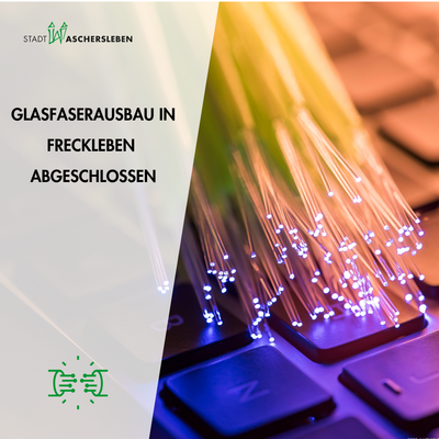 Bild vergrößern: Tastatur und Glasfaserkabel