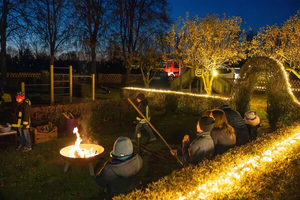 Bild vergrößern: St. Martinstag in der Kita Wipperstrolche Groß Schierstedt