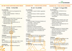 Bild vergr&ouml;&szlig;ern: &Uuml;bersicht &uuml;ber die Jugendreisen in 2026