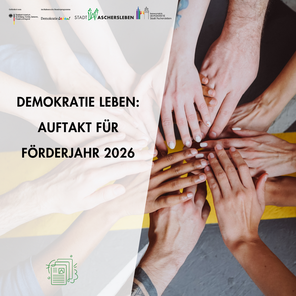 Bild vergr&ouml;&szlig;ern: Demokratie leben! Auftakt 2026