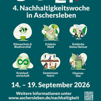 Bild vergr&ouml;&szlig;ern: Plakat 4. Nachhaltigkeitswoche