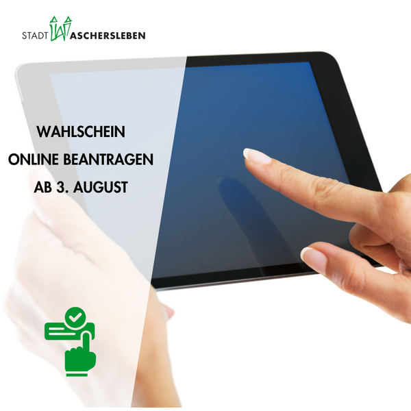 Bild vergr&ouml;&szlig;ern: Wahlschein online beantragen