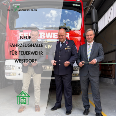 Bild vergr&ouml;&szlig;ern: Er�ffnung Anbau Feuerwehr Westdorf