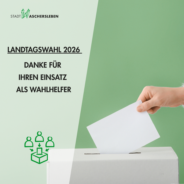 Bild vergr&ouml;&szlig;ern: Landtagswahl 2026 - Danke f�r Ihren Einsatz
