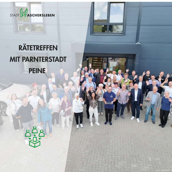 Bild vergr&ouml;&szlig;ern: R�tetreffen mit der Partnerstadt Peine