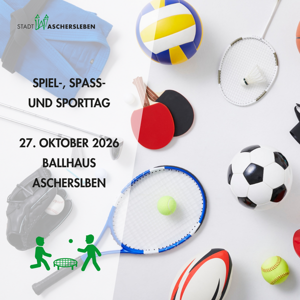 Bild vergr&ouml;&szlig;ern: Stadtjugendpflege der Stadt Aschersleben veranstaltet 9. Spiel-, Sport- und Spa�tag im Ballhaus
