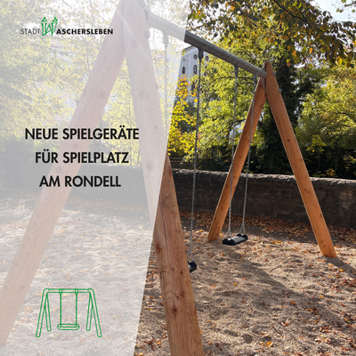Bild vergr&ouml;&szlig;ern: Spielplatz am Rondell - neue Spielger�te