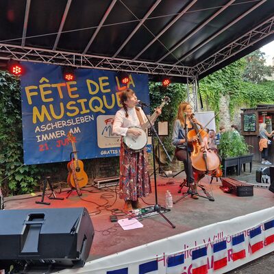Bild vergrößern: Fte de la musique im Museumshof