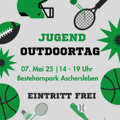Bild vergrößern: Plakat zum Outdoor-Tag der Jugend