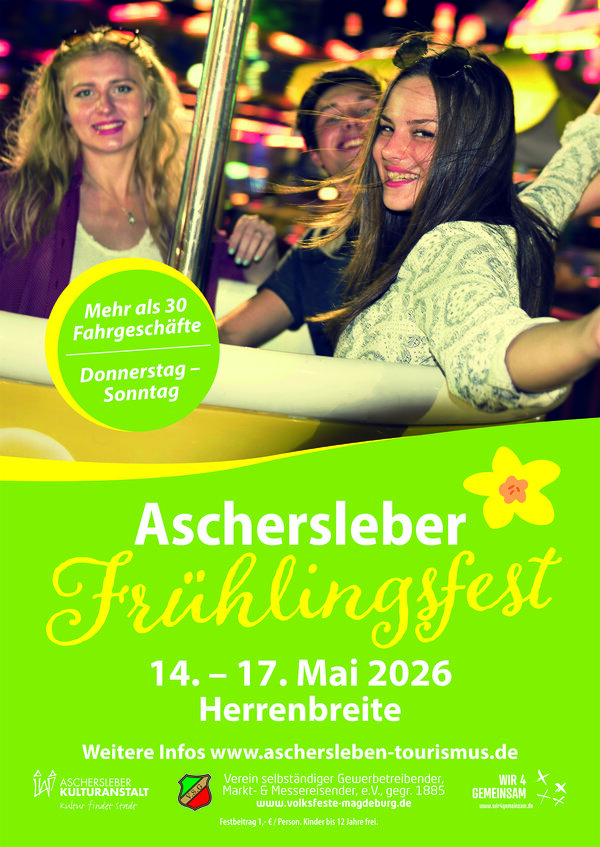 Bild vergr&ouml;&szlig;ern: Gro�er Rummel beim Aschersleber Fr�hlingsfest