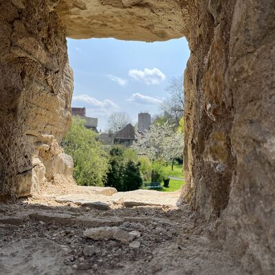 Bild vergrößern: Stadtbefestigungsanlage Aschersleben_ Blick Richtung Stumpfer Turm