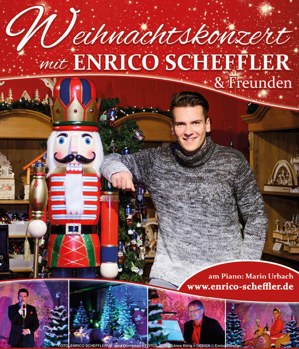 Bild vergrößern: Weihnachtskonzert mit Enrico Scheffler