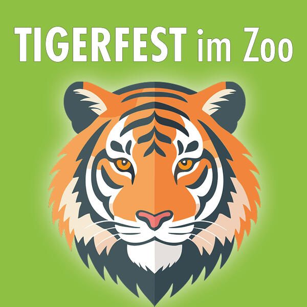 Bild vergrößern: Der Zoo Aschersleben feiert sein Tigerfest.