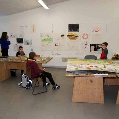 Bild vergrößern: Malerei Luisenschule