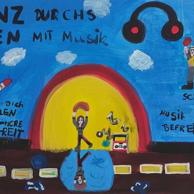 Bild vergrößern: 01-2023 Malerei Burgschule