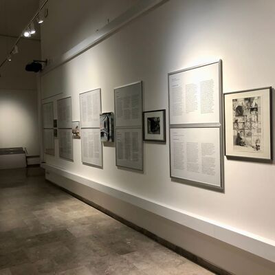 Bild vergrößern: Ausstellung im Gebude des Goetheinstitutes