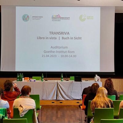 Bild vergrößern: Prsentation Transriva in Rom (6)