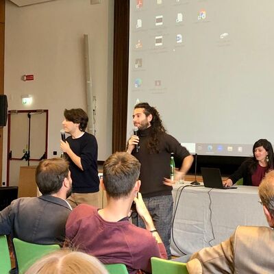 Bild vergrößern: Prsentation Transriva in Rom (5)
