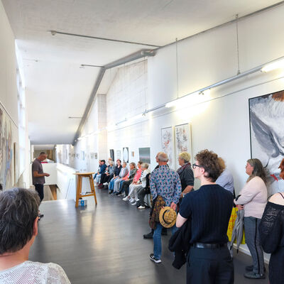 Bild vergrößern: 2025-09 Ausstellung 11 Jahre Sommeratelier (5)