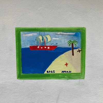 Bild vergrößern: 2025-09 Sek ASchweitzer Wandmalerei (5)