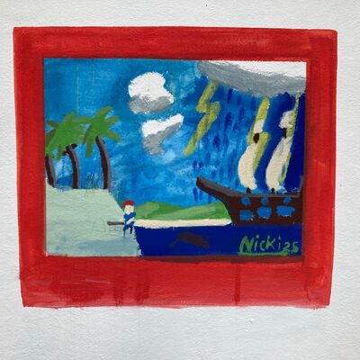 Bild vergrößern: 2025-09 Sek ASchweitzer Wandmalerei (9)