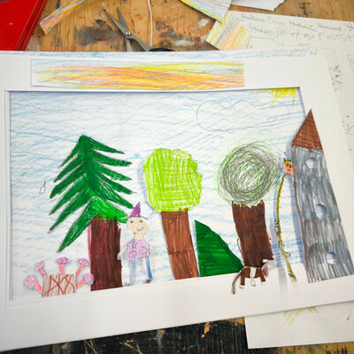 Bild vergrößern: 2025-11 GS Montessori Buchkunst (4)