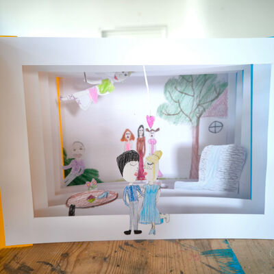 Bild vergr&ouml;&szlig;ern: 2025-11 GS Montessori Pr&auml;sentation Tunnelbuch (4)