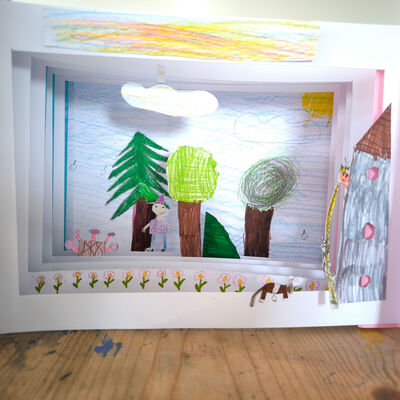 Bild vergr&ouml;&szlig;ern: 2025-11 GS Montessori Pr&auml;sentation Tunnelbuch (5)