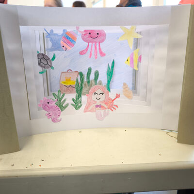 Bild vergr&ouml;&szlig;ern: 2025-11 GS Montessori Pr&auml;sentation Tunnelbuch (27)