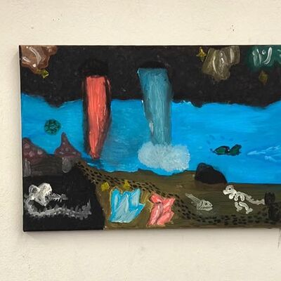 Bild vergr&ouml;&szlig;ern: 2026-01 Sek Burgschule Pr&auml;sentation Malerei (3)