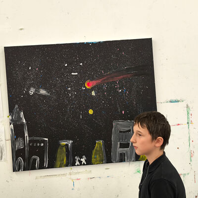 Bild vergr&ouml;&szlig;ern: 2026-03 Pestalozzi Pr&auml;sentation Malerei (2)