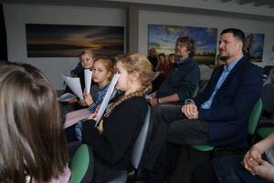 Bild vergrößern: Lesung Grundschule Mehringen