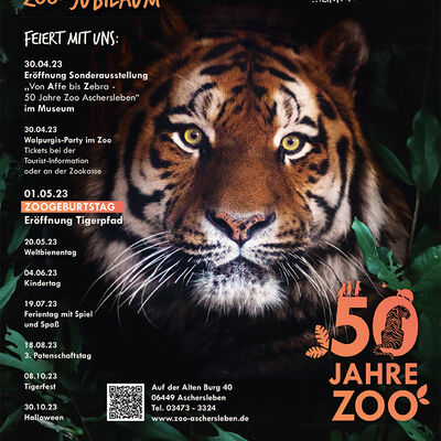 Bild vergrößern: Feste und Aktionen im Jubilumsjahr "50 Jahre Zoo Aschersleben"